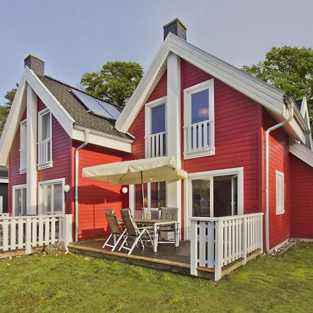 Ferienhaus Wellenlaeufer Haus - Sauna, Terrasse, Garten Glowe Ngoại thất bức ảnh